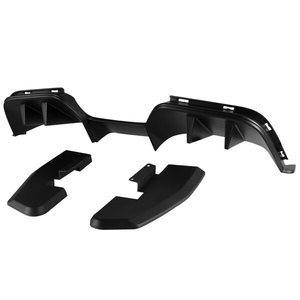Spec-D Tuning Ford Mustang Pft Rear Diffuser 15-17 LFRD-MST15A-BN - main